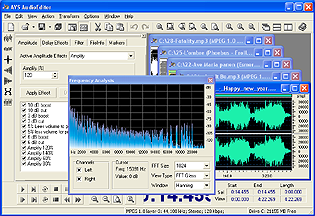 AVSAudioEditor Screenshot